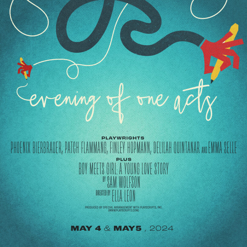 Evening of One Acts 05.2024 Instagram Post