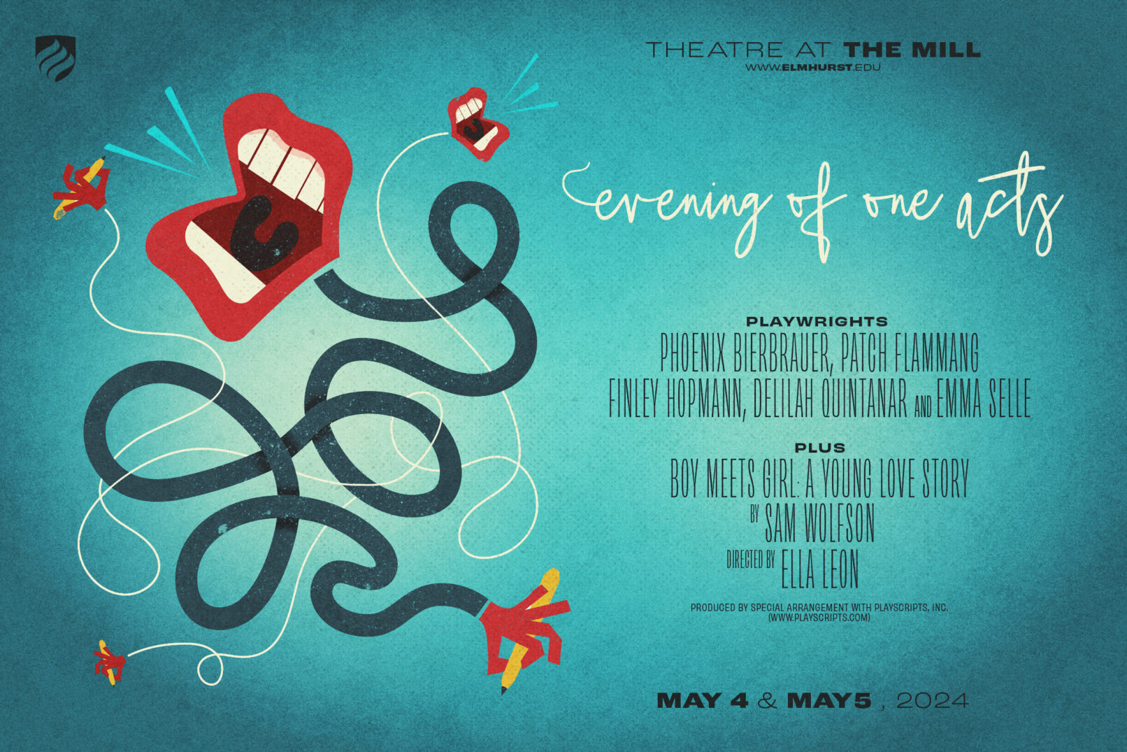 Evening of One Acts 05.2024 Web Hero