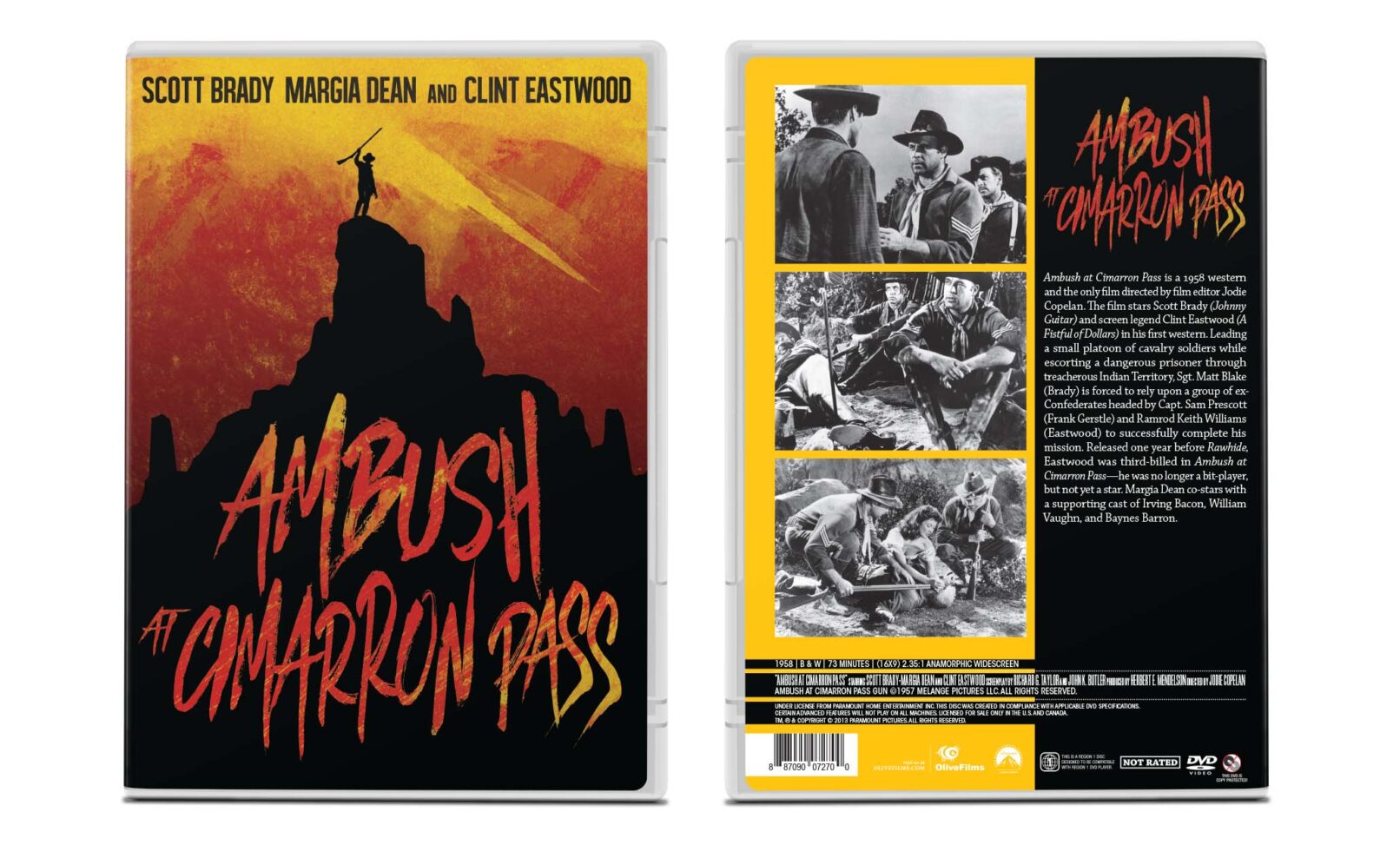 Ambush at Cimarron Pass Packaging