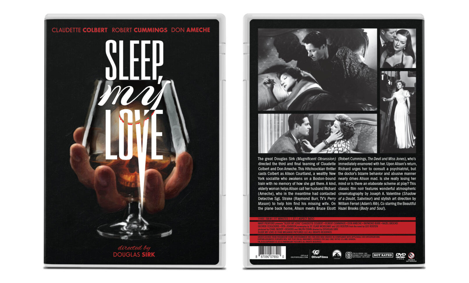 Sleep My Love Packaging