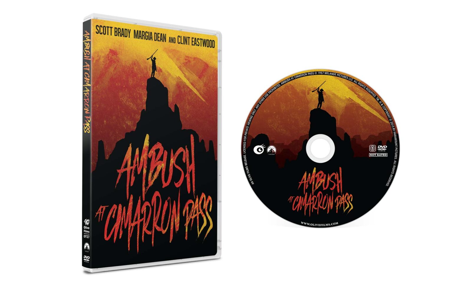 Ambush at Cimarron Pass Packaging