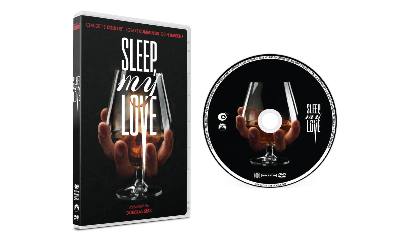 Sleep My Love Packaging