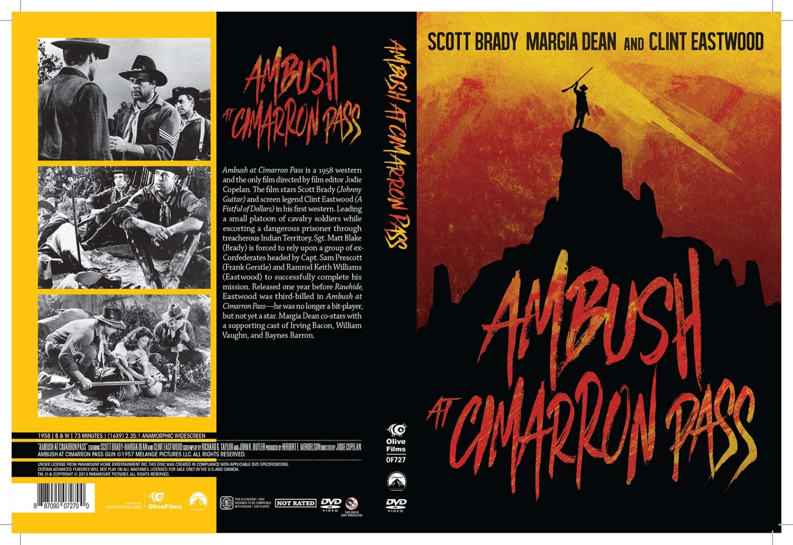 Ambush at Cimarron Pass Sleeve